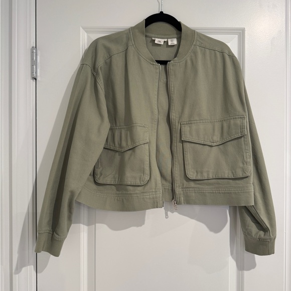 Olive Green Women's Jacket - Picture 1 of 3
